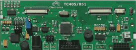 TC405/851 TouchScreen LCD Controller for Optrex F-51405, F-51851 LCDs