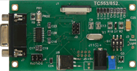 TC553/852 Controller PCB - Top View