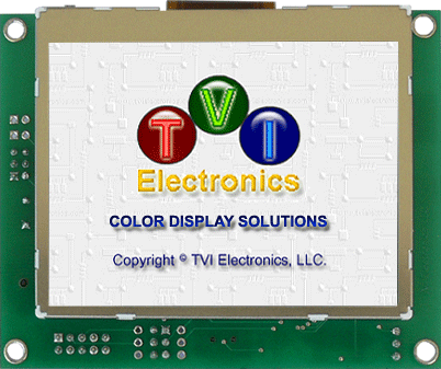 TC55343 for Optrex 320x240 TFT Transmissive Graphic LCD