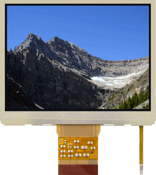 Kyocera Display (Optrex) T-55343GD035JU-LW-AEN 320x240 TFT Transmissive Graphic LCD