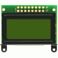 TCL11B-0802-1 Series Dark Blue/Yellow Green Character LCD TCL11B-0802-1 Series Dark Blue/Yellow Green Character LCD