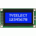 TCL12B-0802 Series White/Blue Character LCD TCL12B-0802 Series White/Blue Character LCD