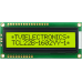 TCL22B-1602-1 Series Dark Blue/Yellow Green Character LCD