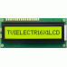 TCL24B-1601 Series Dark Blue/Yellow Green Character LCD