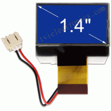 TGL14G-12864 Series White/Blue Graphic LCD