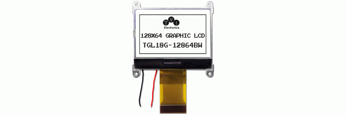 TGL18G-12864 Series Black/White Graphic LCD