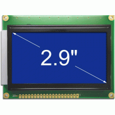 TGL29B-12864-1 Series White/Blue Graphic LCD