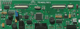 TC405/851 LCD Evaluation Board