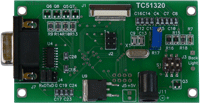 TC51320 128x64 Development Board for Kyocera Display (Optrex) F-51320