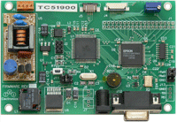 TC51900 LCD Evaluation Board