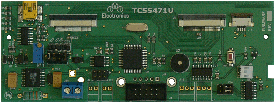 TC55471U LCD Evaluation Board